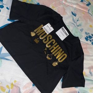 Moschino Crop T-shirt Brand New With Tags $$